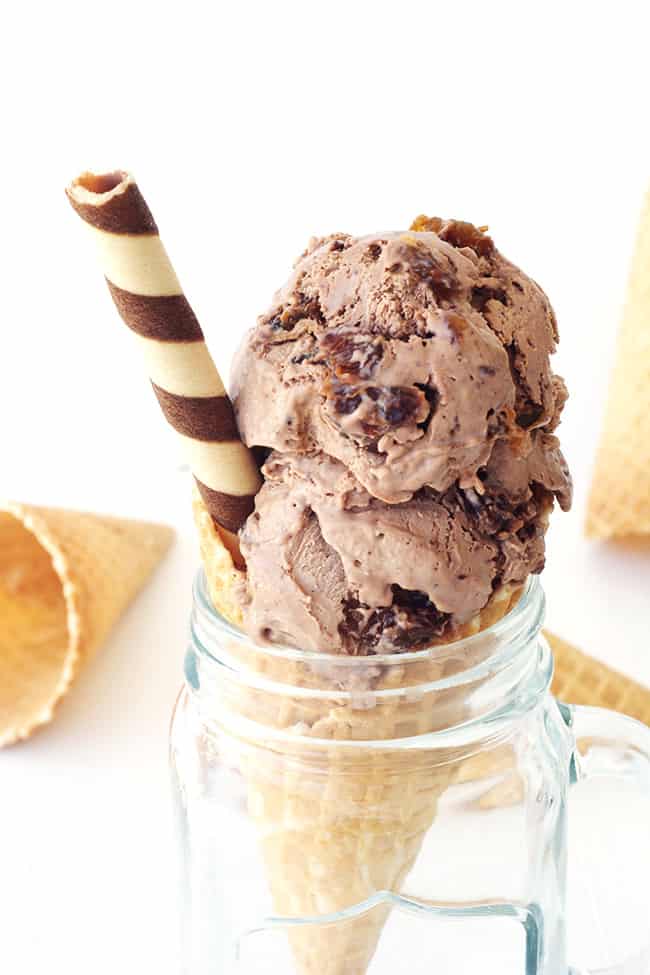 Terroir-Artisan - Glace Rhum raisins, une recette facile Terroir-Artisan - Glace Rhum raisins, une recette facile