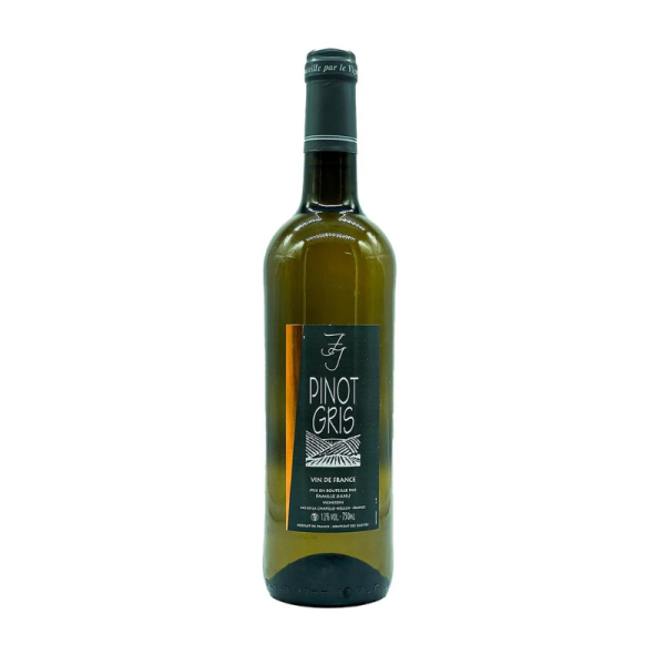 Bouteille de vin blanc Pinot Gris
