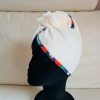 Terroir-Artisan Entre Mer et Bélon Serviette Turban Oiseau