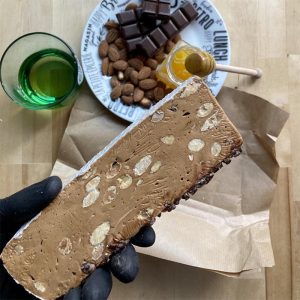 Terroir-Artisan - Nougat Amandine - Nougat au Chocolat 125 g – Nougat Amandine