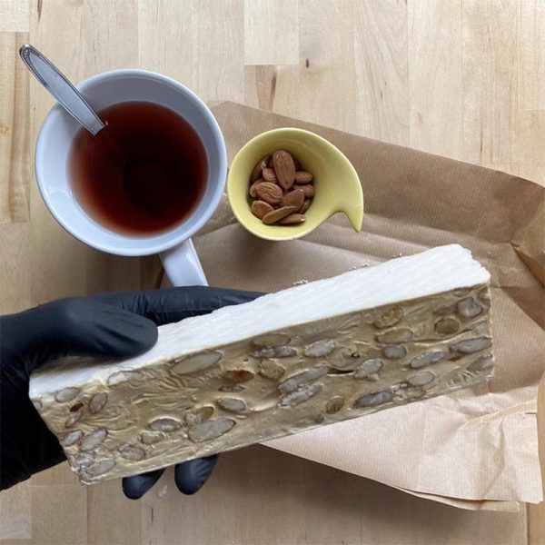 Terroir-Artisan Nougat Nature 125 g - Nougat Amandine
