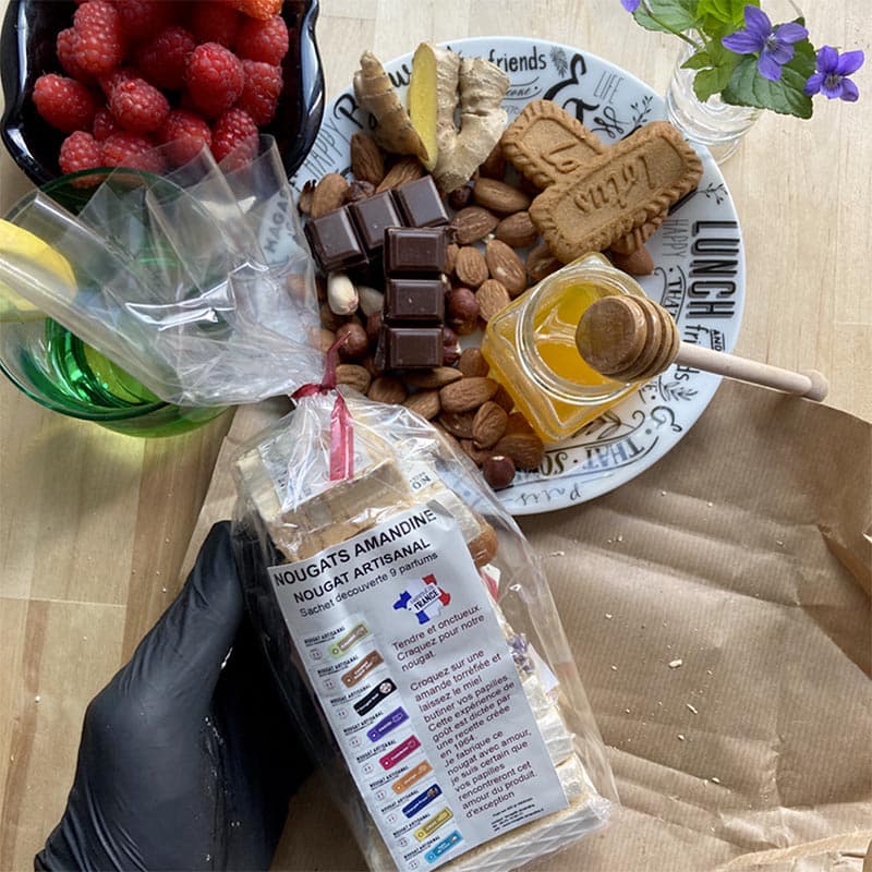 Terroir-Artisan - Sachet Découvertes 360g – Nougat Amandine - galerie Terroir-Artisan - Sachet Découvertes 360g – Nougat Amandine - galerie