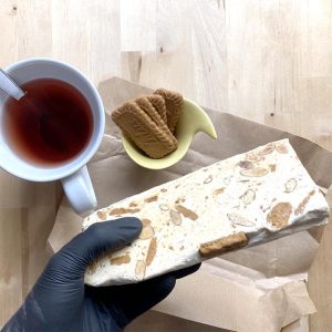 Terroir-Artisan - Nougat Amandine - Nougat aux Spéculoos 125g – Nougat Amandine