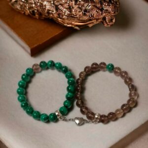 Terroir-Artisan - Créations Serpentine - Bracelet Duo Amour pour la Vie