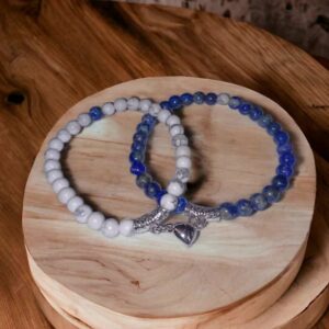 Terroir-Artisan - Créations Serpentine - Bracelet Duo Confiance