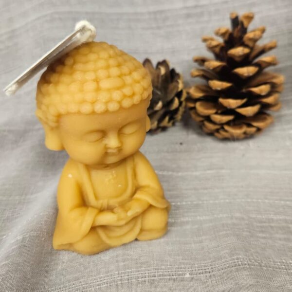 GD'Sens bougie décorative Bouddha rond 1