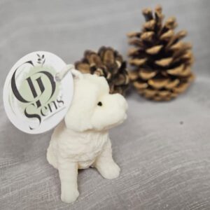 Terroir-Artisan -  - Bougie décorative Petit Chien