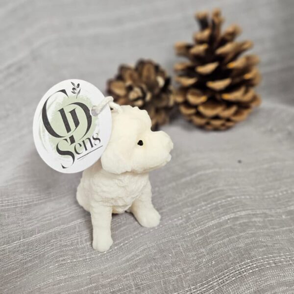 GD'Sens bougie décorative chien colza2