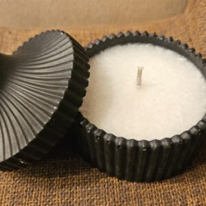 Terroir-Artisan -  - Bougie en pot boudoir cire d’olive