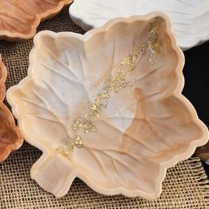 Terroir-Artisan -  - Support Jesmonite modèle Feuille d’Érable