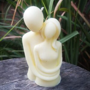 Terroir-Artisan -  - Bougie décorative Couple Amoureux