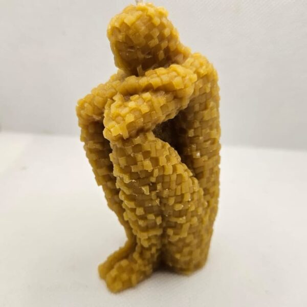 GD'Sens Bougie décorative penseur cire d'abeille