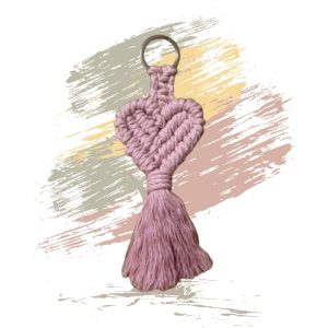 Terroir-Artisan - L'Univers de Z'M - L’Univers de Z’M – Porte-clé “Cœur”