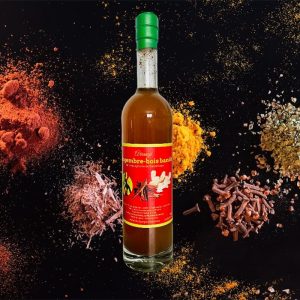 Terroir-Artisan -  - Rhum arrangé gingembre-bois bandé