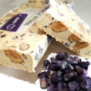 Terroir-Artisan - Nougat Amandine - Nougat à la violette – Nougat Amandine