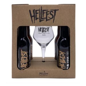 Terroir-Artisan - Le Vin Emoi-Epicerie Fine - Coffret Hellfest : 4 bières + verre – Le Vin Emoi