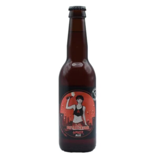 Terroir-Artisan Bière ambrée La Pétroleuse brasserie Pirate de Clain